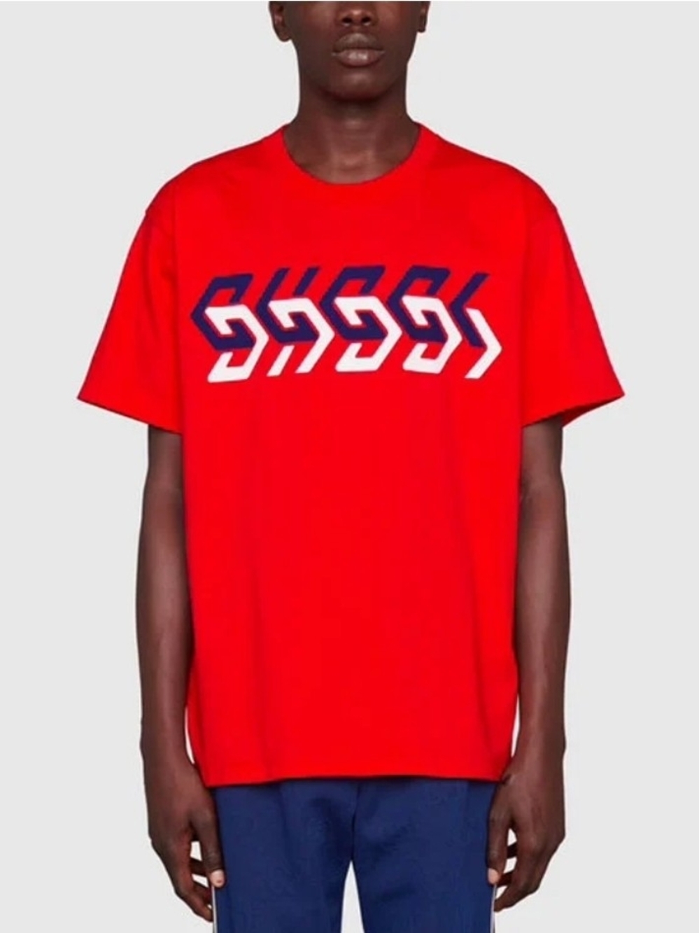 Gucci Mirror Graphic Logo T-Shirt